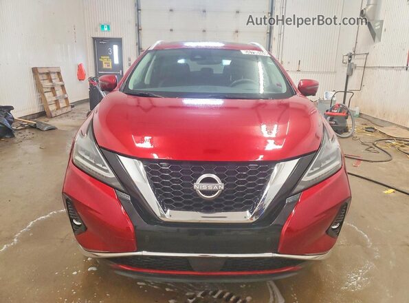 5N1AZ2CS4PC140561 2023 NISSAN MURANO Красный Вид спереди