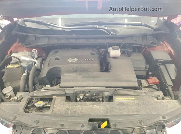 5N1AZ2CS4PC140561 2023 NISSAN MURANO Красный Вид подкапотного пространства