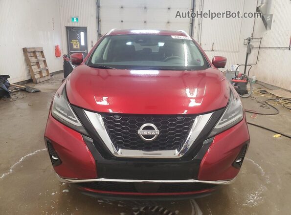 5N1AZ2CS4PC140561 2023 NISSAN MURANO Красный Панорамный вид салона 360°