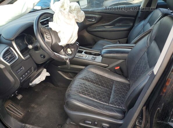 5N1AZ2DJ2LN164751 2020 NISSAN MURANO Черный Вид салона спереди