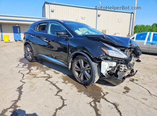 5N1AZ2DJ2LN164751 2020 NISSAN MURANO Черный Передняя правая четверть