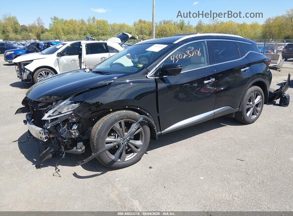 5N1AZ2DS5PC106904 2023 NISSAN MURANO Черный Передняя левая четверть