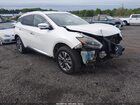 2018 Nissan Murano Sl White vin: 5N1AZ2MG7JN184396