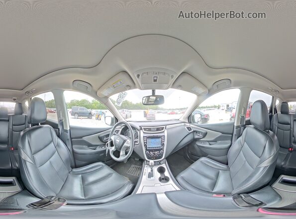 5N1AZ2MH2HN129700 2017 NISSAN MURANO Синий Панорамный вид салона 360°