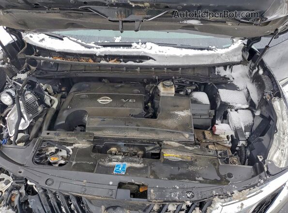 5N1AZ2MH4JN151008 2018 NISSAN MURANO Black Widok komory silnika