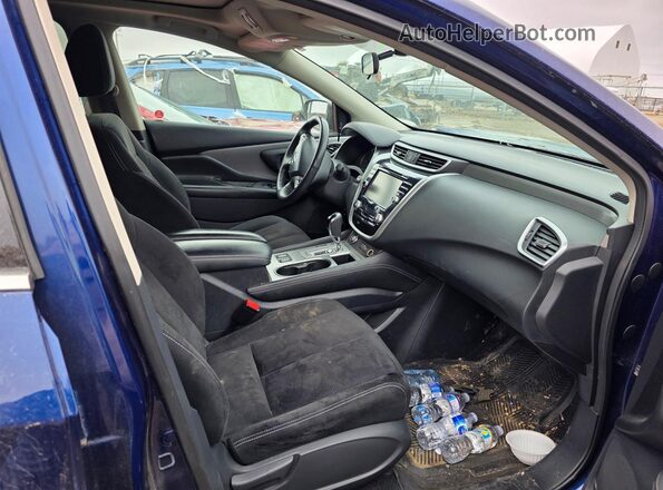 5N1AZ2MS0KN137782 2019 NISSAN MURANO Синий Вид сзади