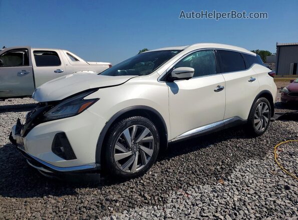 5N1AZ2MS3KN131779 2019 NISSAN MURANO Белый Передняя левая четверть