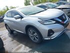 2019 Nissan Murano Sl Silver vin: 5N1AZ2MS8KN149596