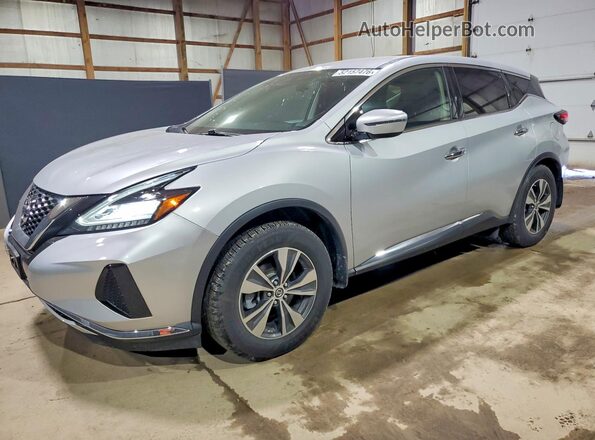 5N1AZ2MS9KN102707 2019 NISSAN MURANO Серебряный Передняя левая четверть
