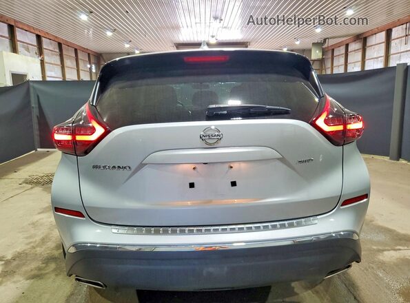 5N1AZ2MS9KN102707 2019 NISSAN MURANO Серебряный Вид сзади