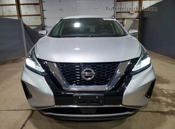 5N1AZ2MS9KN102707 2019 NISSAN MURANO Серебряный Вид спереди