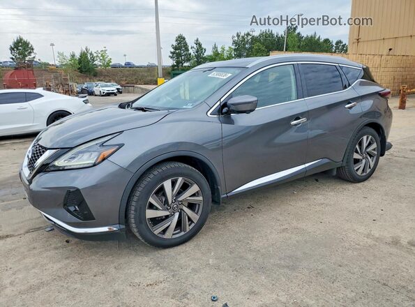 5N1AZ2MSXKN117331 2019 NISSAN MURANO Gray წინა მარცხენა ხედი სამი მეოთხედიდან