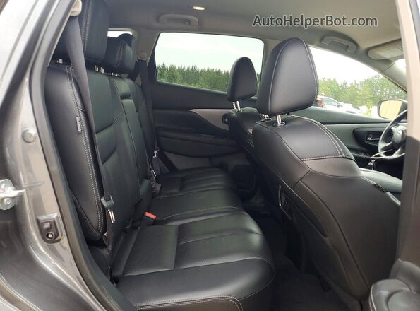 5N1AZ2MSXKN117331 2019 NISSAN MURANO Gray უკანა სავარძლების ხედი