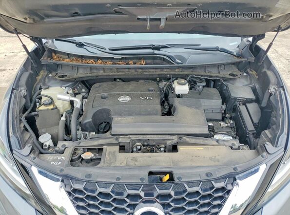 5N1AZ2MSXKN117331 2019 NISSAN MURANO Gray უკანა სალონის ხედი