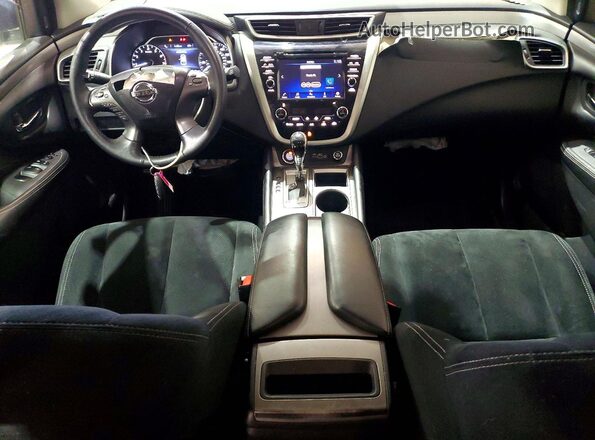 5N1AZ2MSXKN132444 2019 NISSAN MURANO White წინა პანელის ხედი