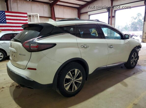 5N1AZ2MSXKN132444 2019 NISSAN MURANO White უკანა მარჯვენა