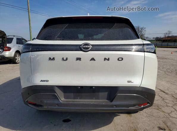 5N1AZ3CS8SC127584 2025 NISSAN MURANO White Հետևի տեսք