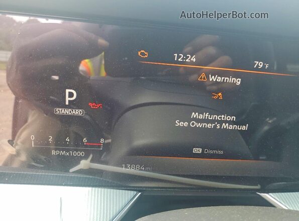 5N1AZ3DT3SC122705 2025 NISSAN MURANO Tan Սարքավորումների վահանակի տեսք