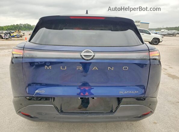 5N1AZ3DTXSC141462 2025 NISSAN MURANO Blue Widok z tyłu