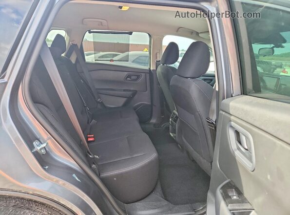 5N1BT3AA1SC828824 2025 NISSAN ROGUE Gray Widok wnętrza z tyłu