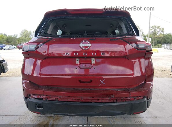 5N1BT3AA6RC737798 2024 NISSAN ROGUE Бордовый Вид спереди