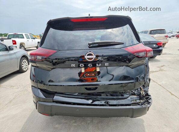 5N1BT3AA7SC838869 2025 NISSAN ROGUE Черный Вид сзади