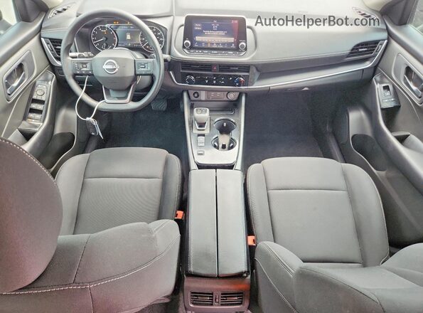 5N1BT3AA7SC838869 2025 NISSAN ROGUE Черный Вид панели приборов