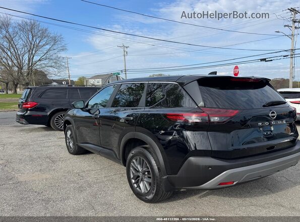 5N1BT3AB0PC684165 2023 NISSAN ROGUE Black უკანა მარცხენა