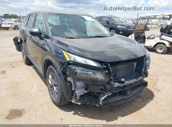 5N1BT3AB7RC747166 2024 NISSAN ROGUE Черный Передняя правая четверть