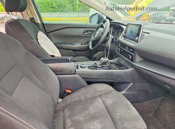 5N1BT3ABXRC761255 2024 NISSAN ROGUE Gray წინა სალონის ხედი