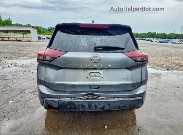 5N1BT3ABXRC761255 2024 NISSAN ROGUE Gray უკანა ხედი