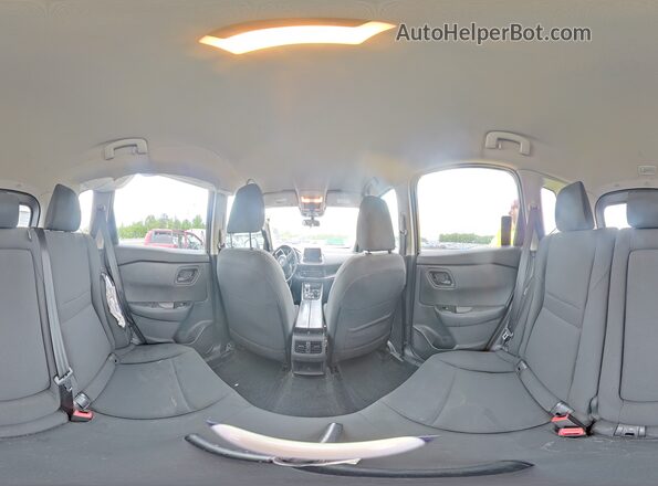 5N1BT3ABXRC761255 2024 NISSAN ROGUE Gray სალონის 360-გრადუსიანი ხედი