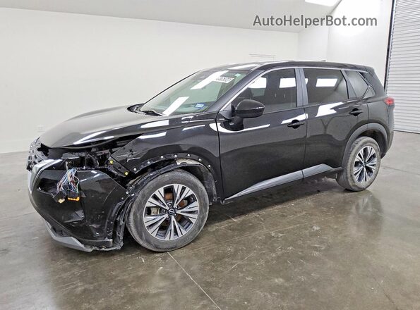 5N1BT3BA0PC791142 2023 NISSAN ROGUE Black Vista tres cuartos delantera izquierda
