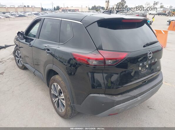 5N1BT3BA1PC902006 2023 NISSAN ROGUE Черный Задняя левая четверть