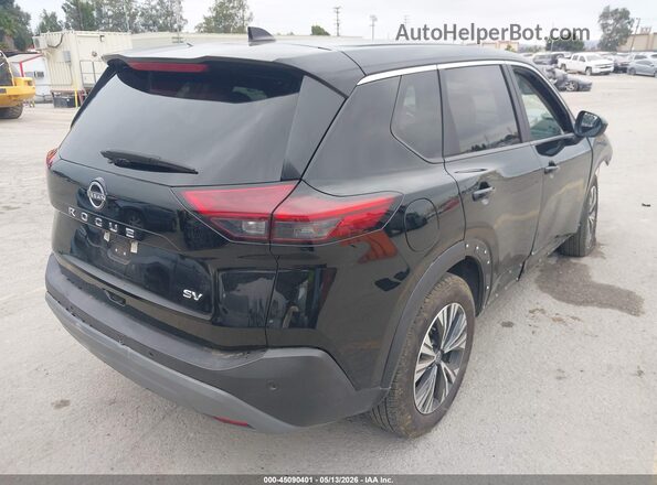 5N1BT3BA1PC902006 2023 NISSAN ROGUE Черный Задняя правая четверть