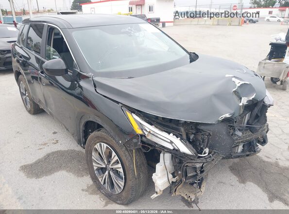 5N1BT3BA1PC902006 2023 NISSAN ROGUE Черный Передняя правая четверть