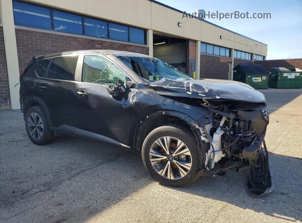 5N1BT3BA3PC831858 2023 NISSAN ROGUE Черный Передняя правая четверть
