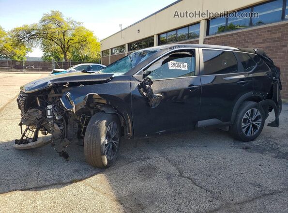 5N1BT3BA3PC831858 2023 NISSAN ROGUE Черный Передняя левая четверть