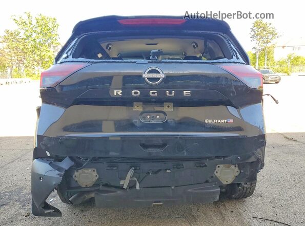 5N1BT3BA3PC831858 2023 NISSAN ROGUE Черный Вид сзади