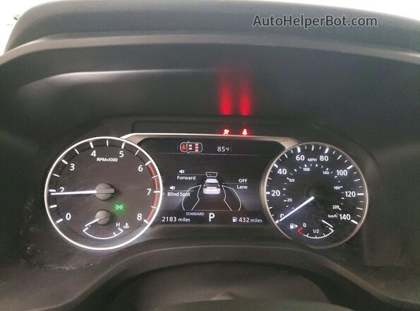 5N1BT3BA3TC752636 2026 NISSAN ROGUE Серый Вид щитка приборов