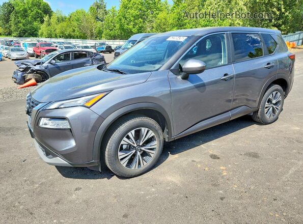 5N1BT3BA4PC846210 2023 NISSAN ROGUE Gray Vista tres cuartos delantera izquierda