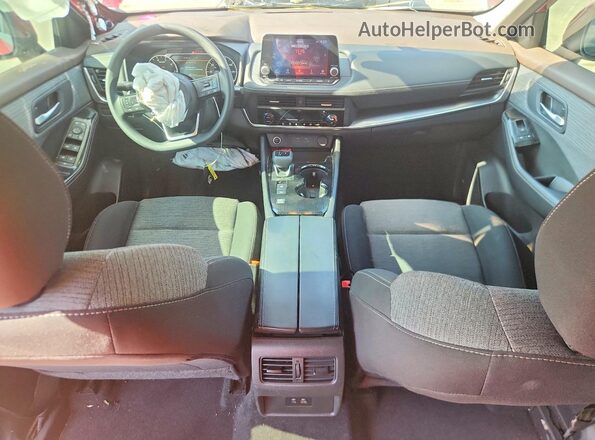 5N1BT3BA4PC910312 2023 NISSAN ROGUE Red Widok deski rozdzielczej