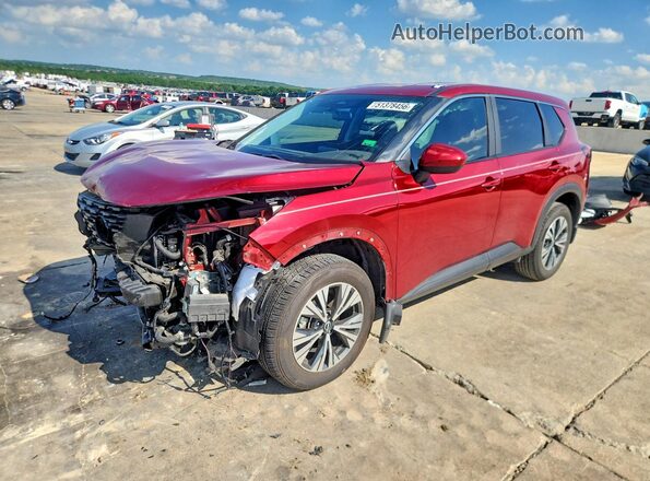 5N1BT3BA4PC910312 2023 NISSAN ROGUE Red Przód lewy