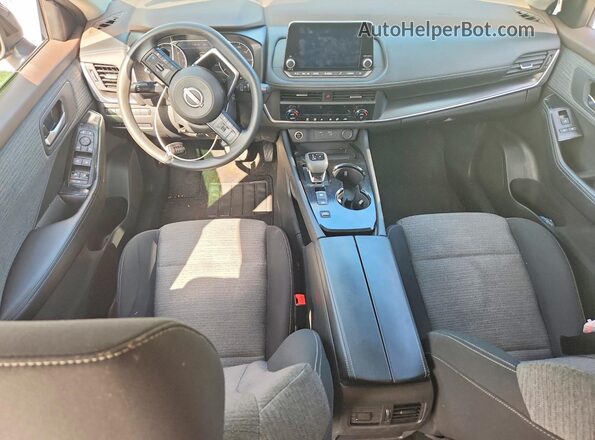 5N1BT3BA4PC949661 2023 NISSAN ROGUE Black წინა პანელის ხედი