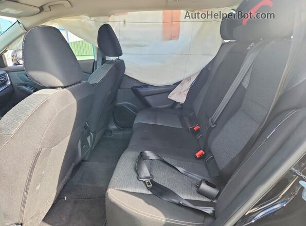 5N1BT3BA4PC949661 2023 NISSAN ROGUE Black უკანა სავარძლების ხედი