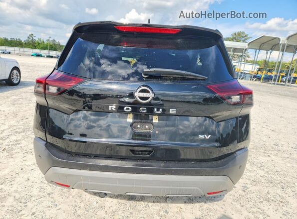 5N1BT3BA4PC949661 2023 NISSAN ROGUE Black უკანა ხედი