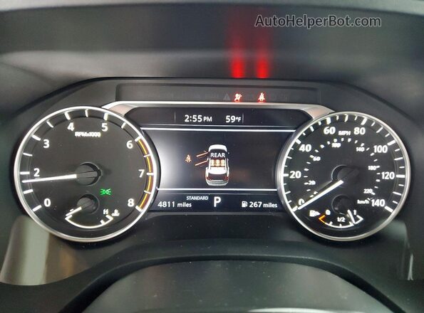 5N1BT3BA4SC849679 2025 NISSAN ROGUE Blue Widok zestawu wskaźników