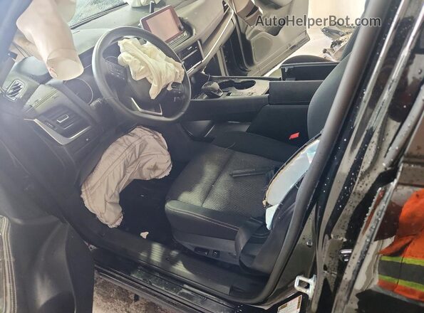 5N1BT3BA7SC808625 2025 NISSAN ROGUE Black Вид салону спереду