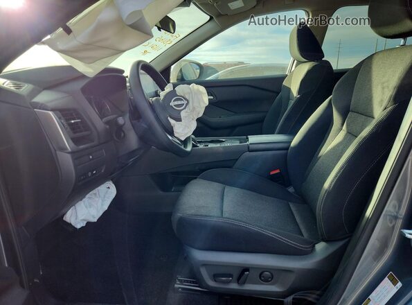 5N1BT3BA9RC674498 2024 NISSAN ROGUE Gray Widok wnętrza z przodu