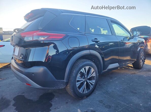 5N1BT3BAXPC823403 2023 NISSAN ROGUE Black უკანა მარჯვენა